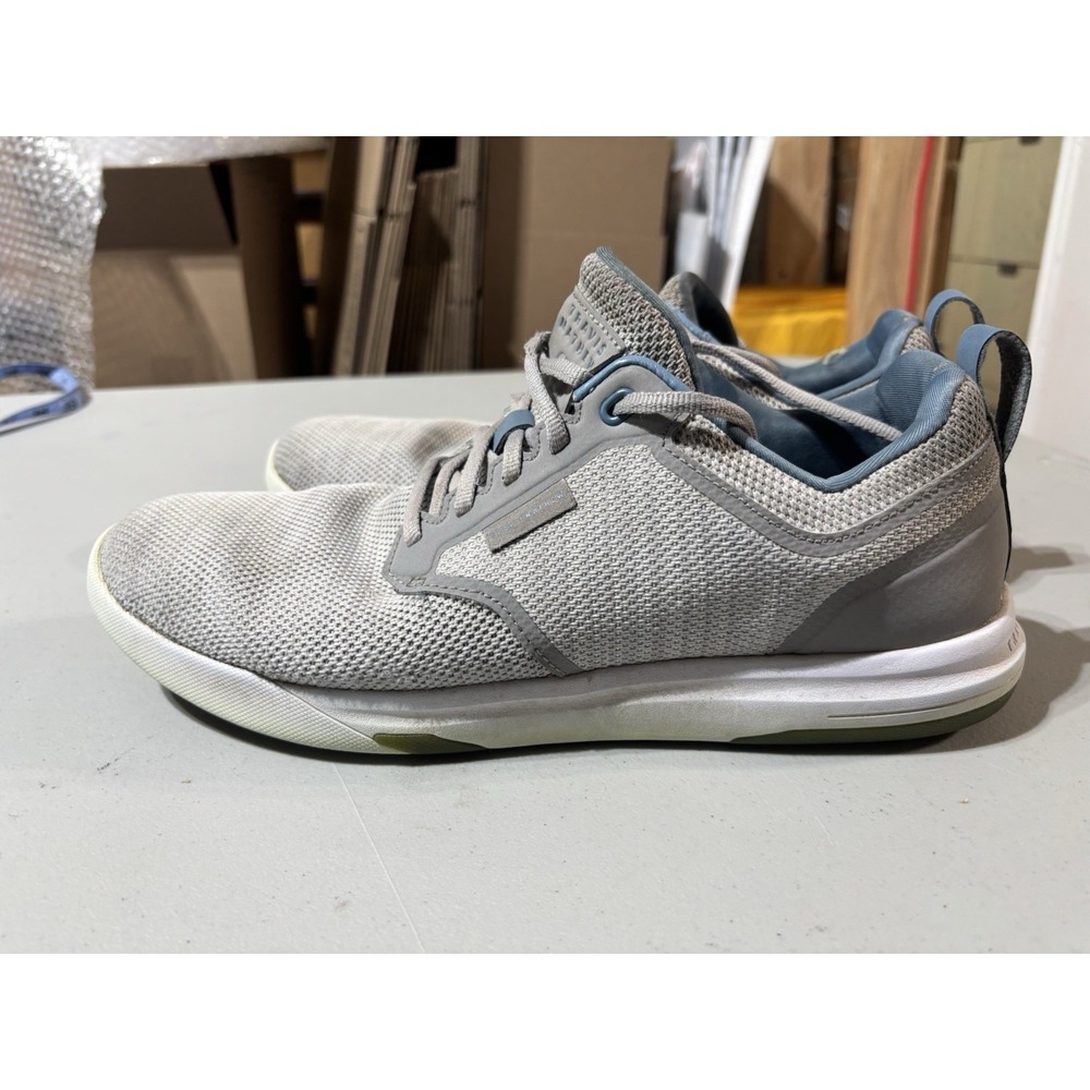 Travis Mathew Daily Pro Hybrid Men 11.5 Gray Mesh Golf Shoes Sneakers Spikeless